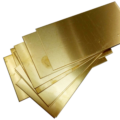 C2800 C2801 Decorative Copper Sheet Plate 0.1mm Bright Surface