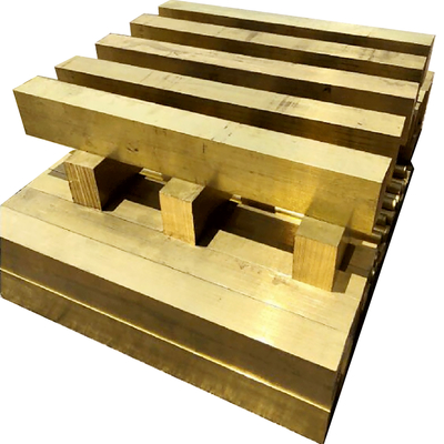 CuBe2 B301 Copper Square Bar Rectangular 5.8m For Air Condition