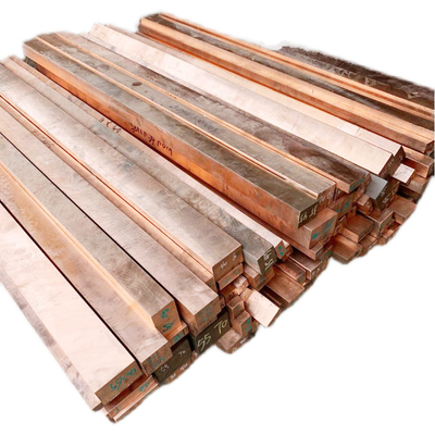 C2680 Brass And Copper Bar Cast B194 Copper Flat Busbar Welding