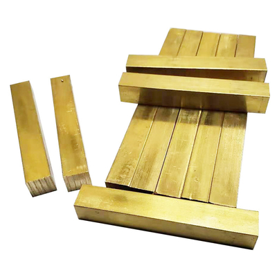 CuBe2 H70 Brass And Copper Bar Brush Mirror Beryllium Copper Flat Bar 20-60mm