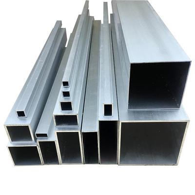 5056 Aluminum Tube 5182 5083 H12 H14 T4 T6  Round Square Extruded Aluminium Pipe